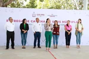 Foto de la Nota de Prensa Gobernadora entrega cancha de usos múltiples a la UPN, primer espacio deportivo de este plantel en VdeA