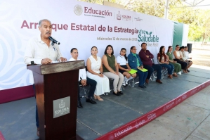 Foto de la Nota de Prensa Arranca Educación Colima la Estrategia Nacional Vive Saludable, Vive Feliz