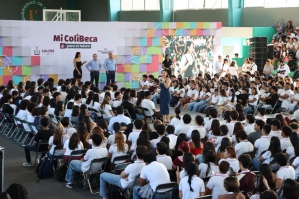 Foto de la Nota de Prensa Indira: hoy nacer en Colima es garantía de tener acceso a la educación con ColiBecas y programas federales