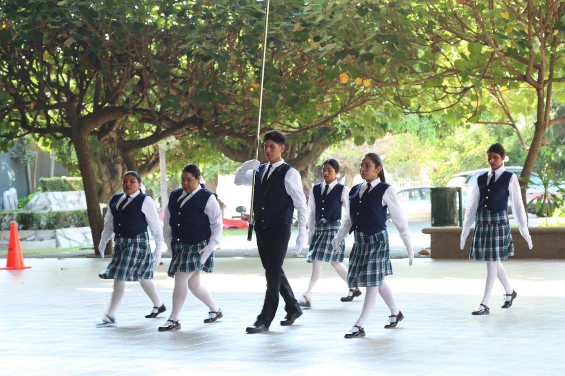 Foto de la Nota de Prensa TBC ‘Adolfo Mexiac’ logra primer lugar en Concurso Estatal de Escoltas de Bandera